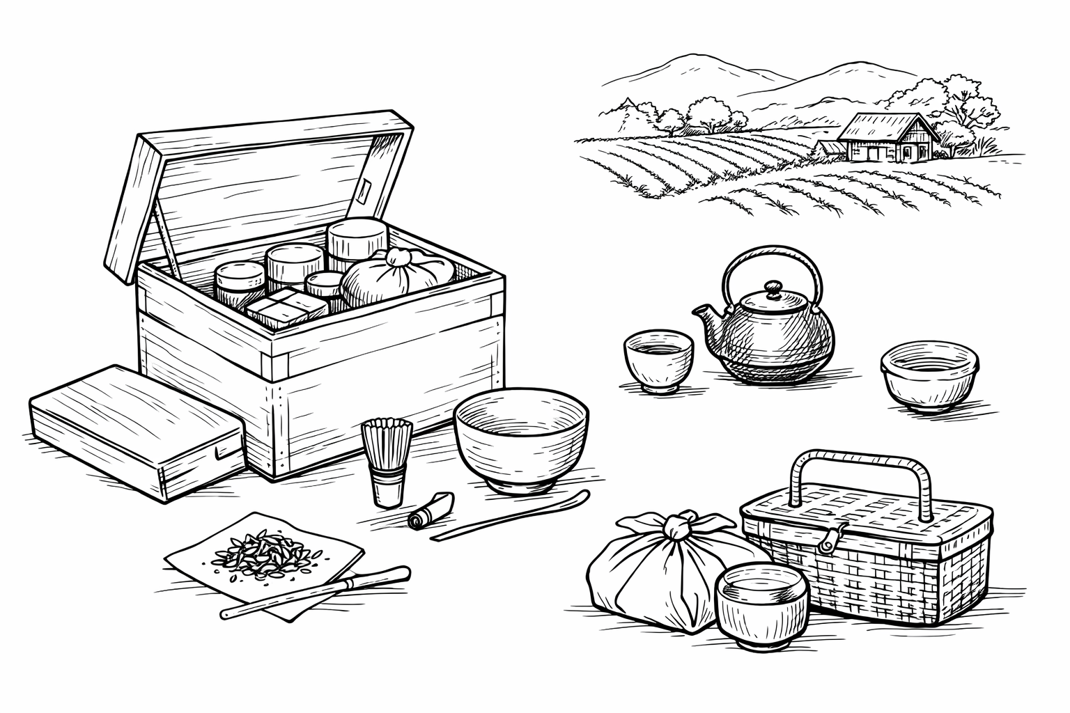 茶箱とはなにか？活用方法は？